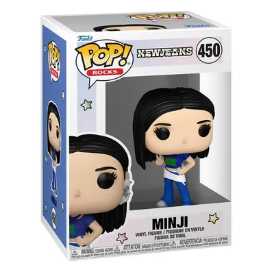 Figura Funko Pop Minji NewJeans número 450 en caja