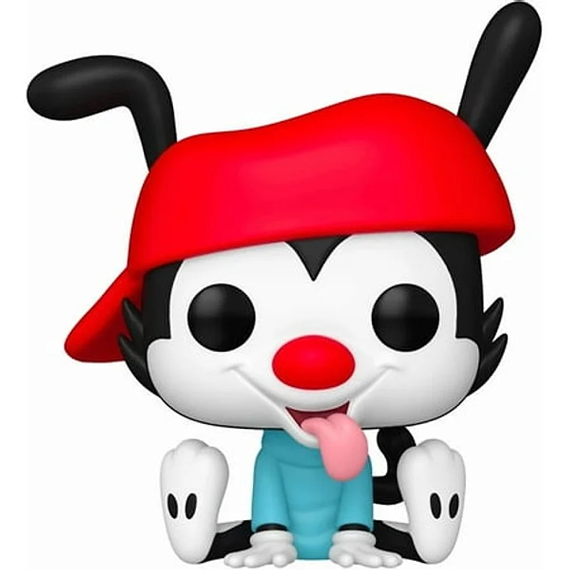 Funko Pop Wakko Warner con gorro rojo y lengua fuera de Animaniacs