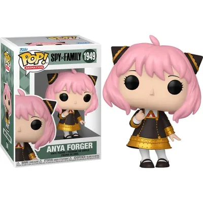 Funko Pop Anya Forger con cabello rosa y orejas de gato de Spy x Family