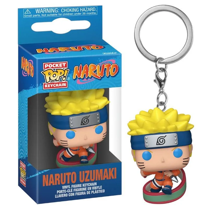 Llavero Funko Pop Naruto Uzumaki con cabello rubio