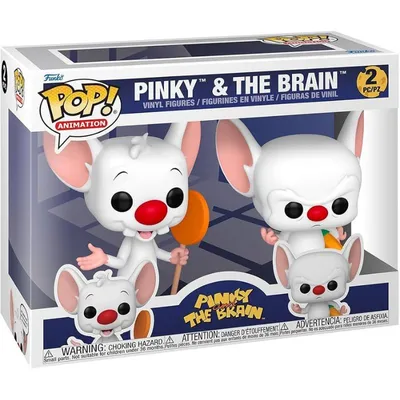 Pack Pinky y Cerebro Funko Pop Animados 2-pack