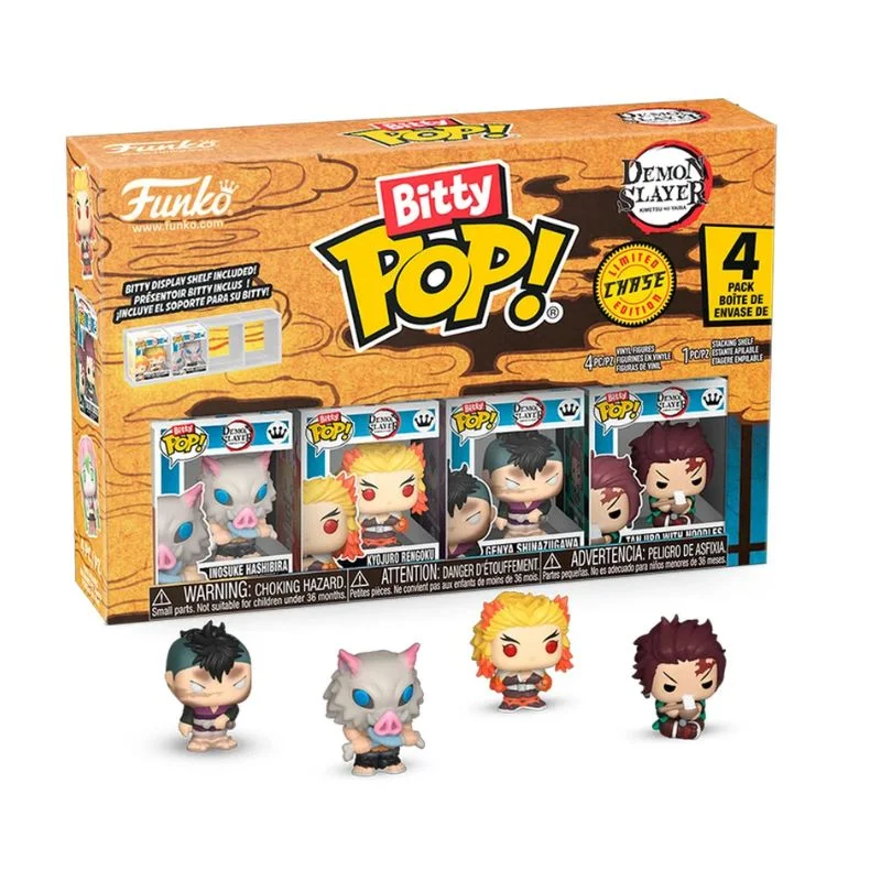 Pack Funko Bitty Pop Kimetsu no Yaiba con Inosuke Hashibira