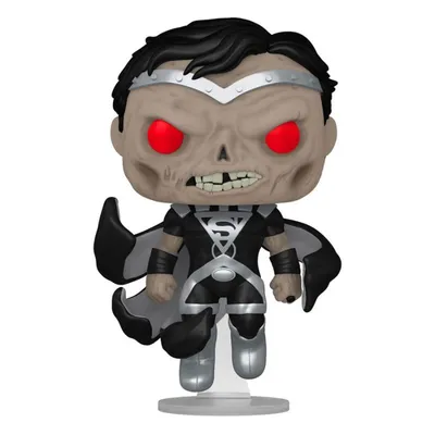 Funko Pop Superman Blackest Night con ojos rojos DC Comics