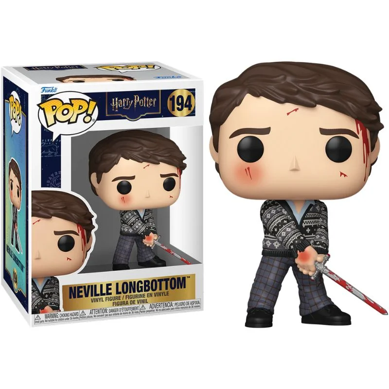 Funko Pop Neville Longbottom con espada Gryffindor Harry Potter