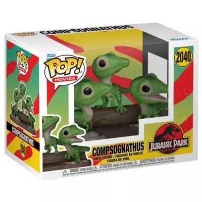 Funko Pop Compsognathus de Jurassic Park - Set de figuras de vinilo