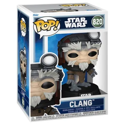 Funko Pop! Clang Star Wars #820 con barba blanca