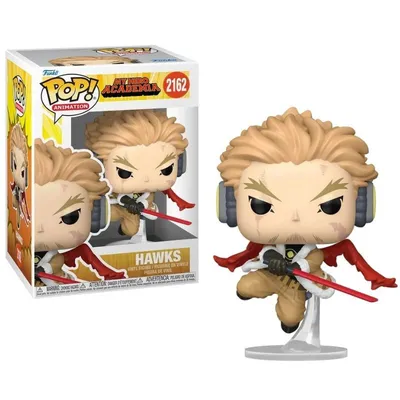 Funko Pop Hawks Mi Academia de Héroes con alas rojas