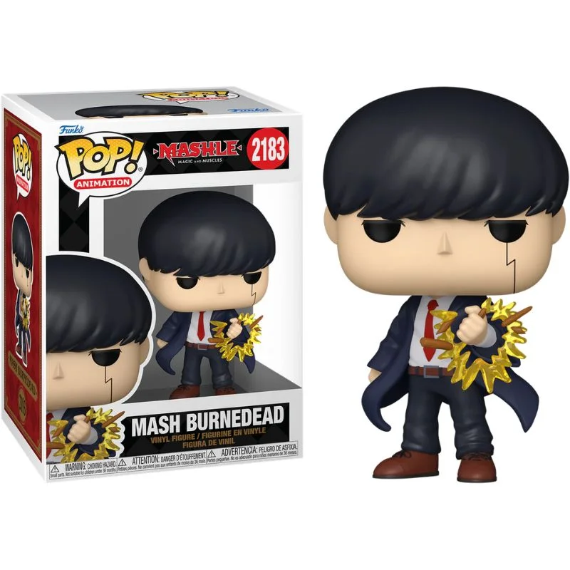 Figura Funko Pop Mash Burnedead de Mashle: Magic and Muscles