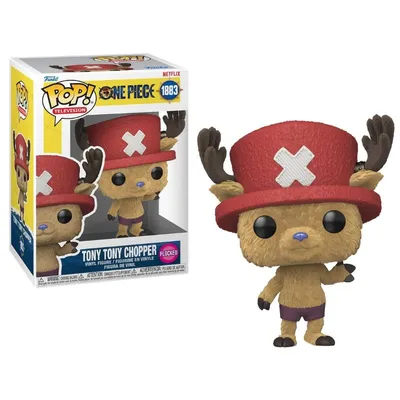 Funko Pop Tony Tony Chopper flocked One Piece Netflix