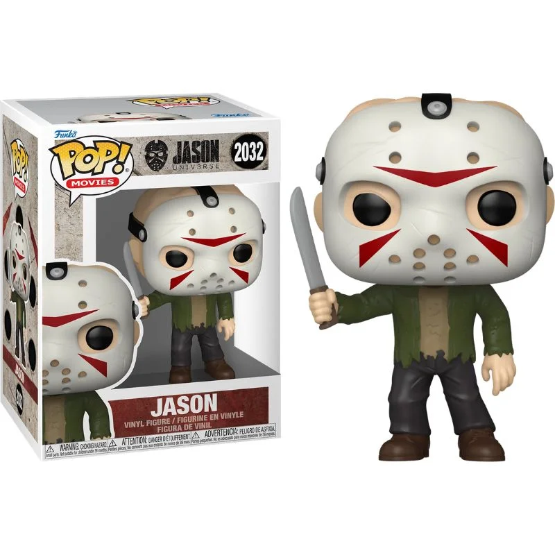 Funko Pop Jason Voorhees Viernes 13 con máscara blanca y machete