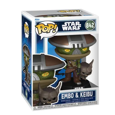 Funko Pop Embo & Keibu Star Wars 842 en caja