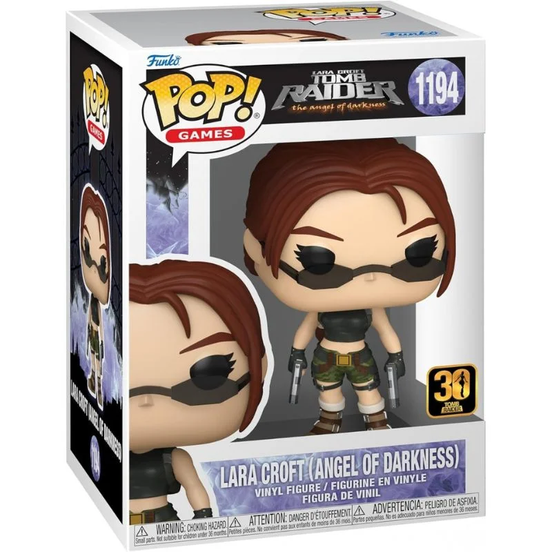 Funko Pop Lara Croft Ángel de la Oscuridad Tomb Raider