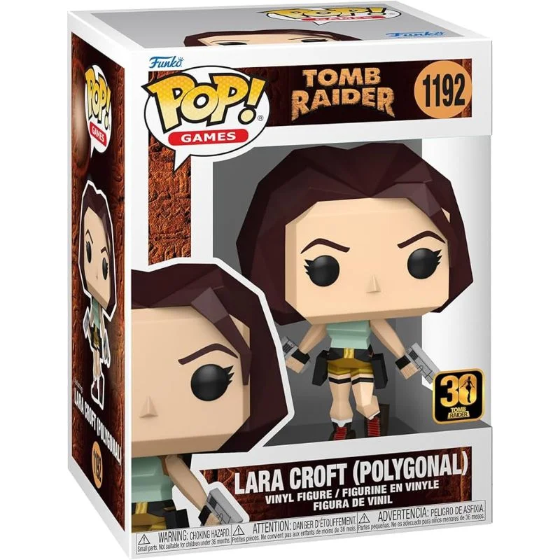 Funko Pop Lara Croft Polygonal Tomb Raider número 1192