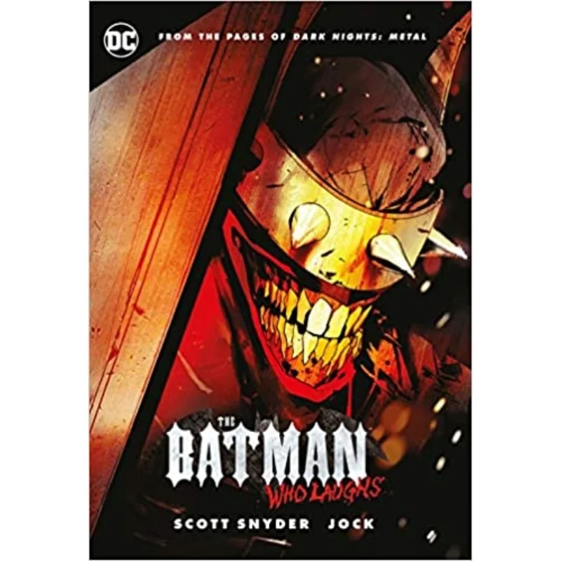 Portada cómic The Batman Who Laughs DC Comics tapa dura