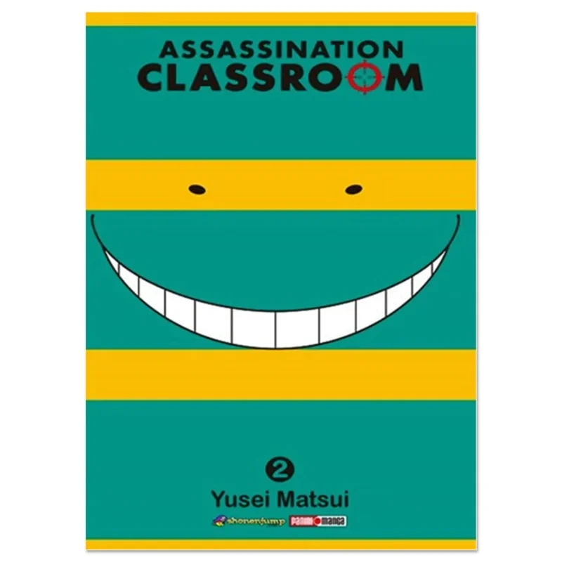 Manga Assassination Classroom tomo 2 con la sonrisa característica