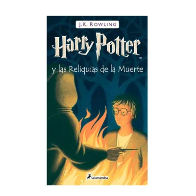 Portada del libro Harry Potter y las Reliquias de la Muerte en edición Salamandra