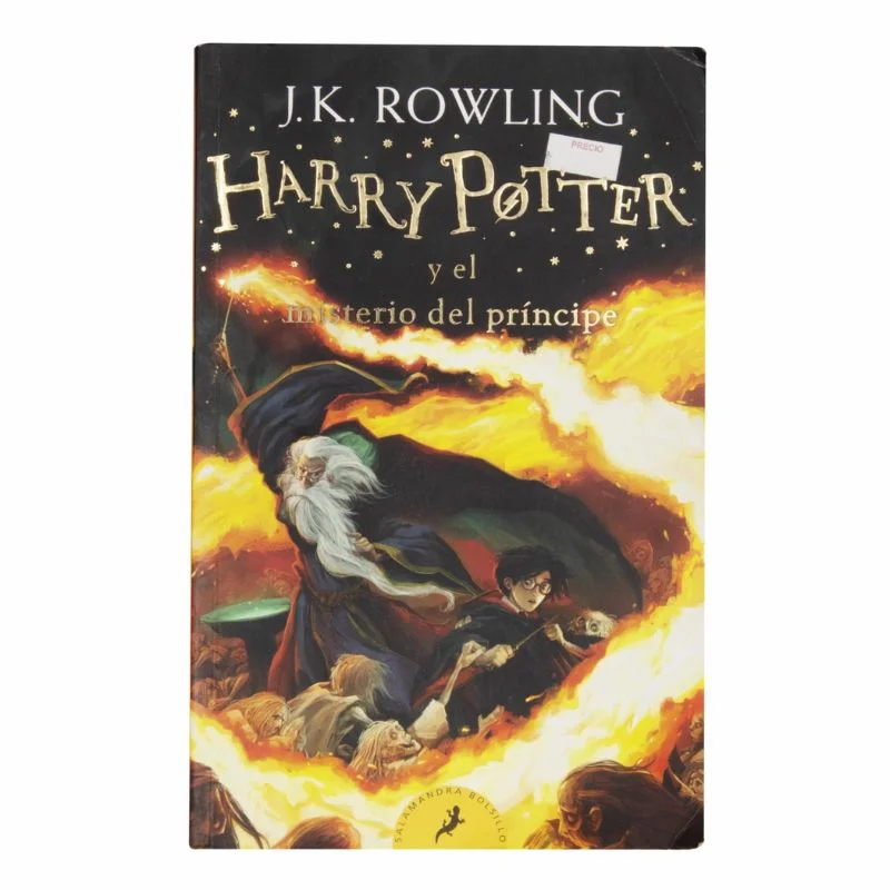 Portada de Harry Potter y el Misterio del Príncipe, edición bolsillo de Salamandra