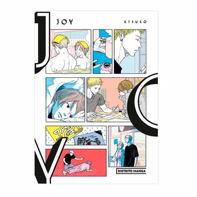 Portada del manga Joy tomo 1 de Etsuro con viñetas variadas