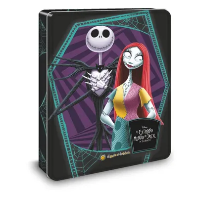 Libro El Extraño Mundo de Jack con Jack Skellington y Sally