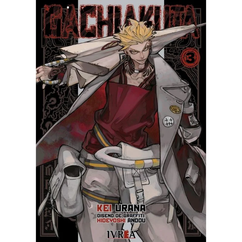 Portada del manga Gachiakuta tomo 3 con Kei Urana