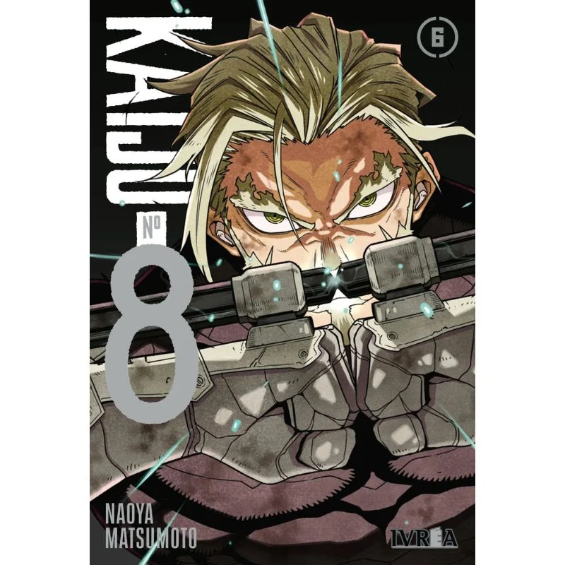 Portada del manga Kaiju No. 8 tomo 6 con personaje protagonista