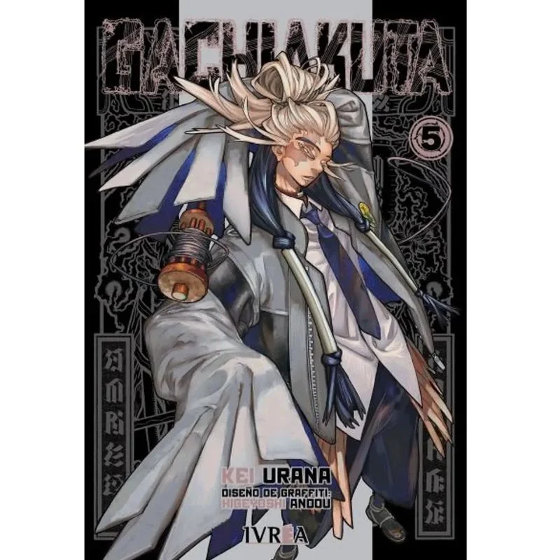 Portada del manga Gachiakuta tomo 5 con personaje principal en pose de combate
