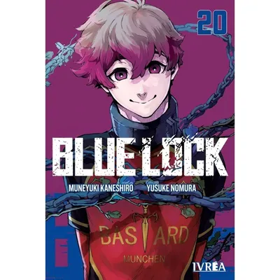 Portada Manga Blue Lock Tomo 20 con Muneyuki Kaneshiro y Yusuke Nomura