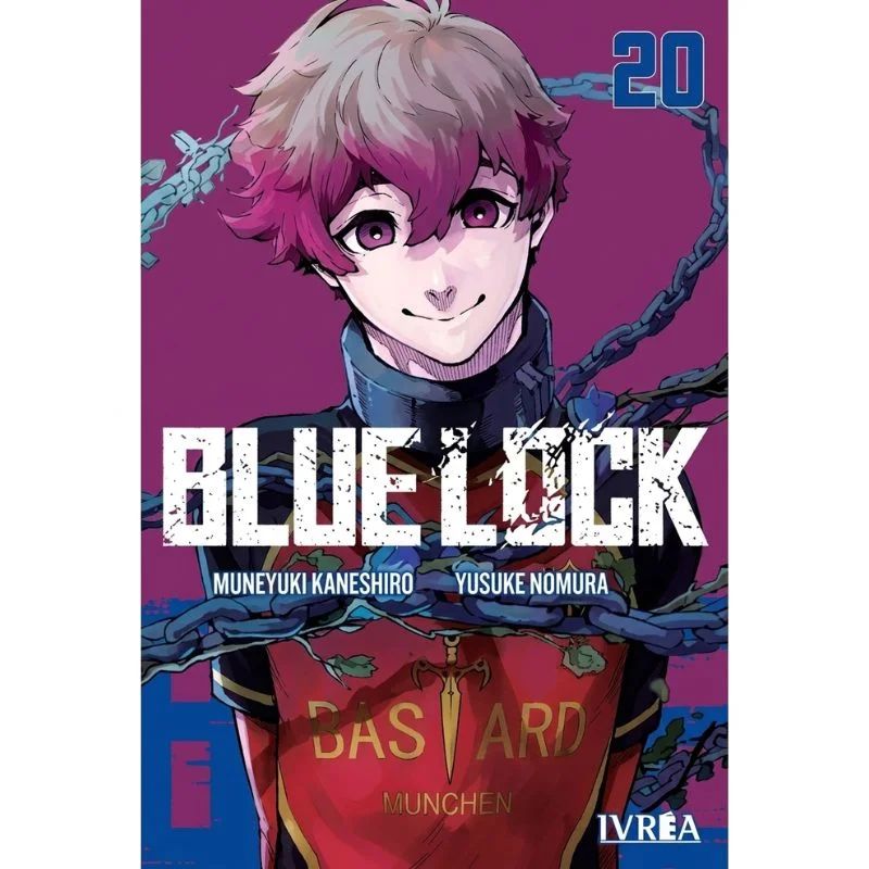 Portada Manga Blue Lock Tomo 20 con Muneyuki Kaneshiro y Yusuke Nomura