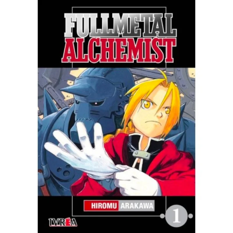 Portada Manga Full Metal Alchemist Volumen 1 Hiromu Arakawa