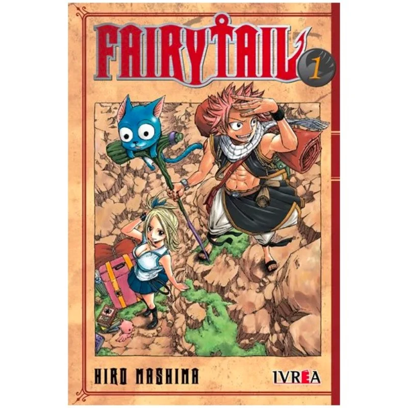 Portada Manga Fairy Tail volumen 1 de Hiro Mashima