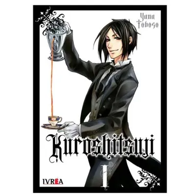 Portada Manga Kuroshitsuji Tomo 1 con Ciel Phantomhive