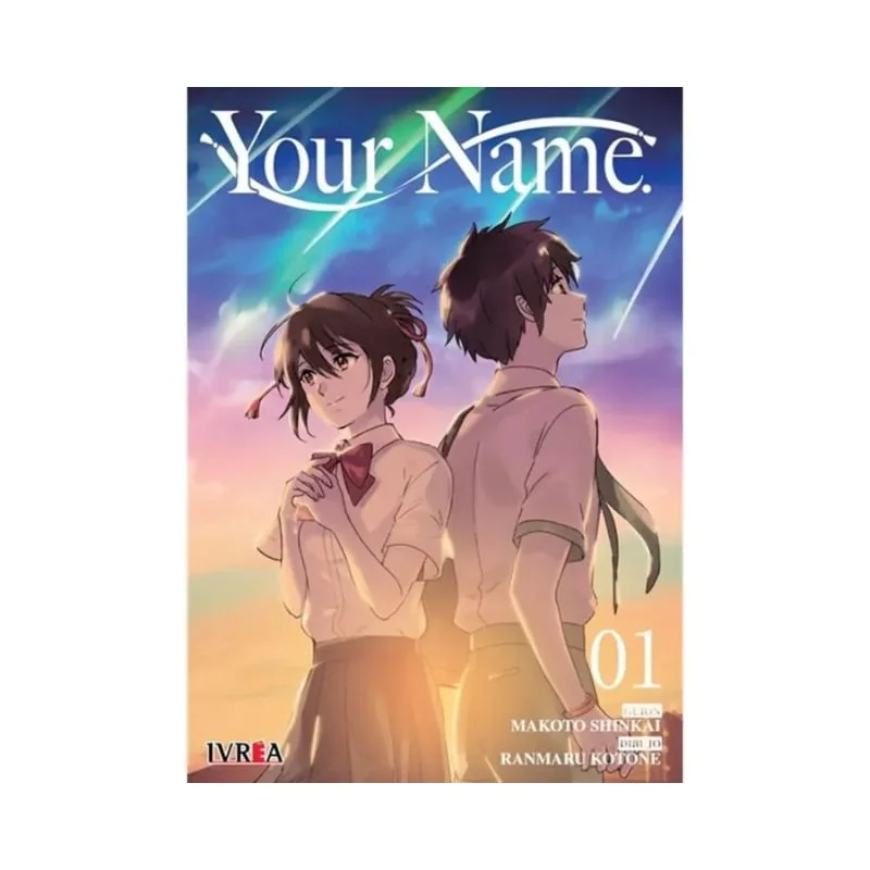 Portada Manga Your Name Tomo 1 con personajes principales