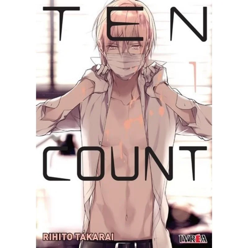 Portada Manga Ten Count N.° 1 Rihito Takarai Ivrea