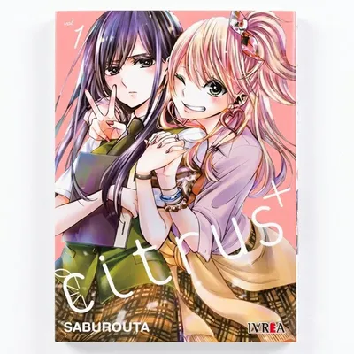 Portada Manga Citrus+ Volumen 1 con dos personajes principales