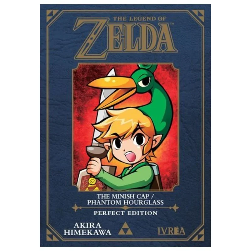 Manga The Legend of Zelda Perfect Edition Vol. 4 con Link y el Gorro Minish