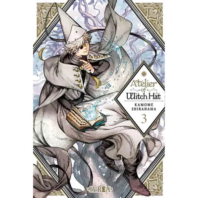 Portada Manga Atelier of Witch Hat Tomo 3 con personaje en sombrero de bruja