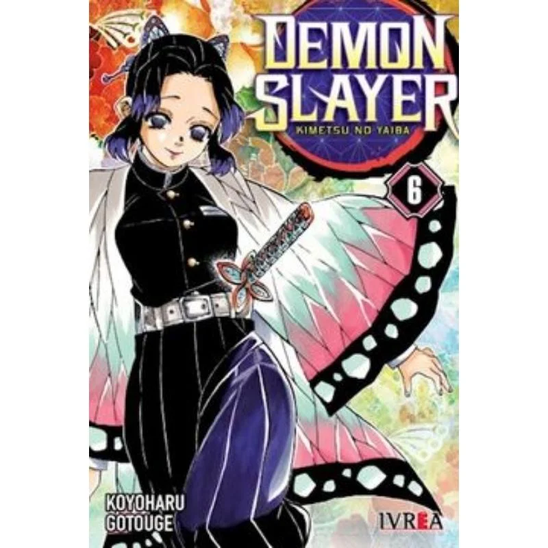 Portada Manga Demon Slayer Vol. 6 Kimetsu no Yaiba