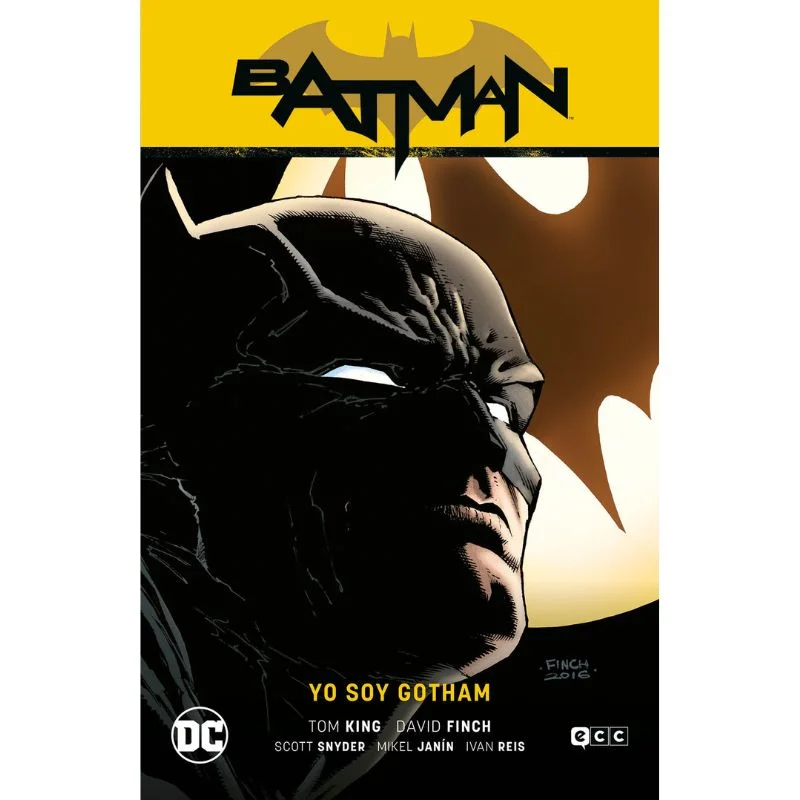 Portada del cómic Batman Yo Soy Gotham de DC Comics