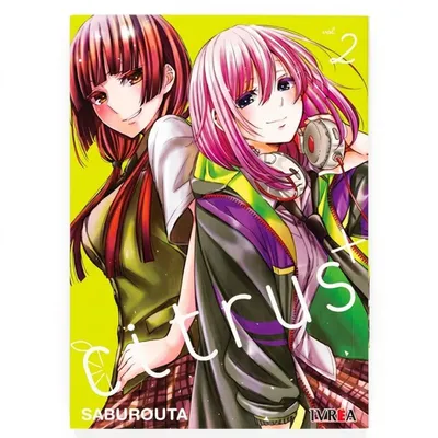 Portada Manga Citrus+ Tomo 2 con dos personajes anime femeninos
