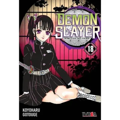 Portada Manga Demon Slayer Kimetsu no Yaiba Tomo 18