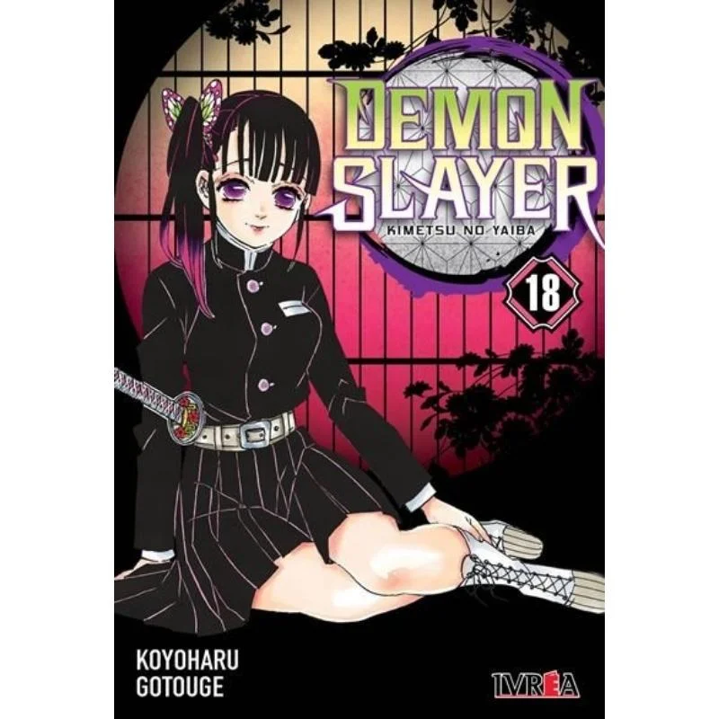 Portada Manga Demon Slayer Kimetsu no Yaiba Tomo 18