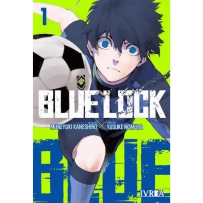 Portada Manga Blue Lock Tomo 1 con Isagi Yoichi y balón de fútbol