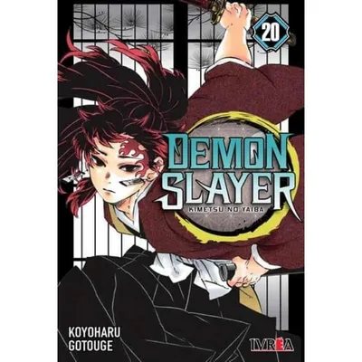 Portada Manga Demon Slayer tomo 20 Kimetsu no Yaiba Ivrea