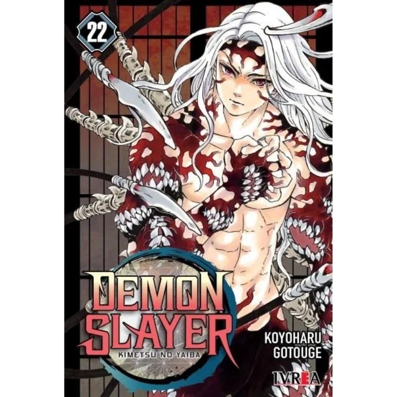 Portada Manga Demon Slayer Volumen 22 Kimetsu no Yaiba