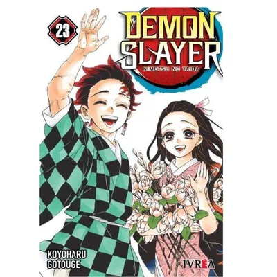 Portada Manga Demon Slayer Tomo 23 Kimetsu no Yaiba