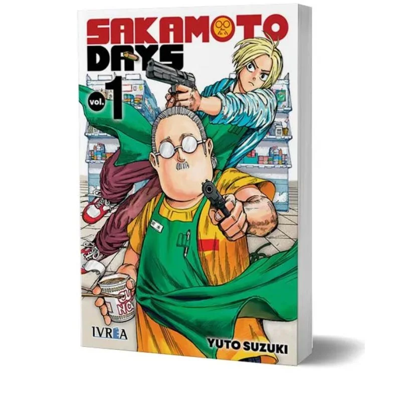 Portada del Manga Sakamoto Days volumen 1 de Yuto Suzuki