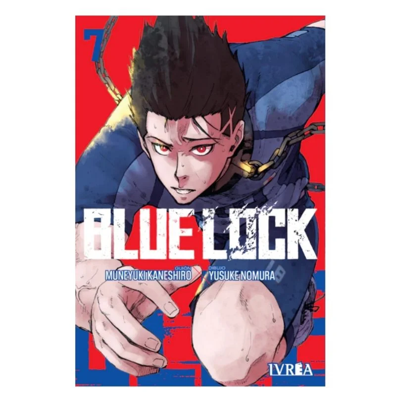 Portada Manga Blue Lock Tomo 7 con Isagi Yoichi