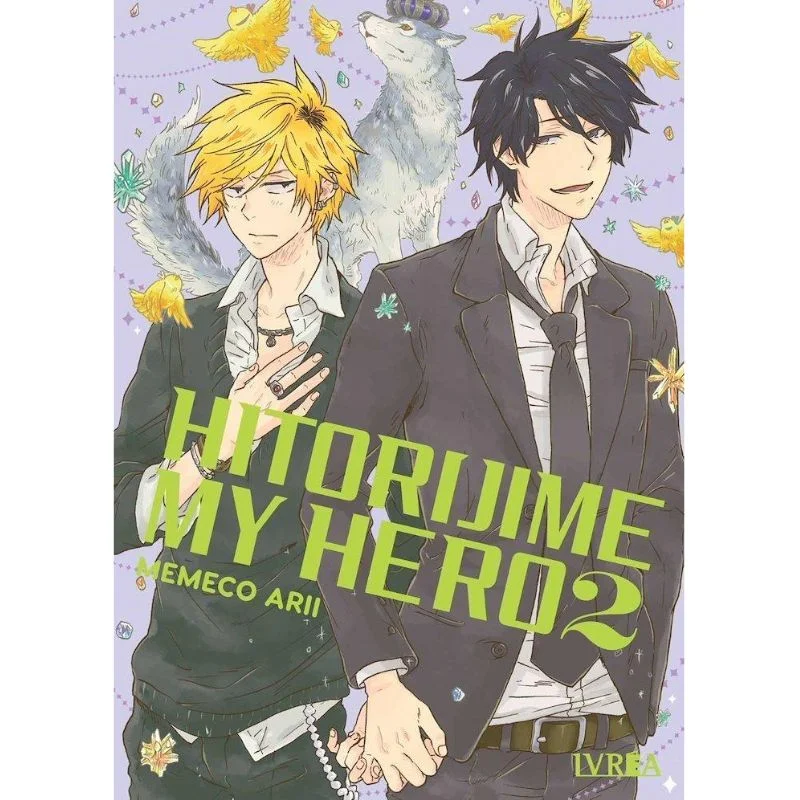 Portada Manga Hitorijime My Hero Tomo 2 con personajes principales