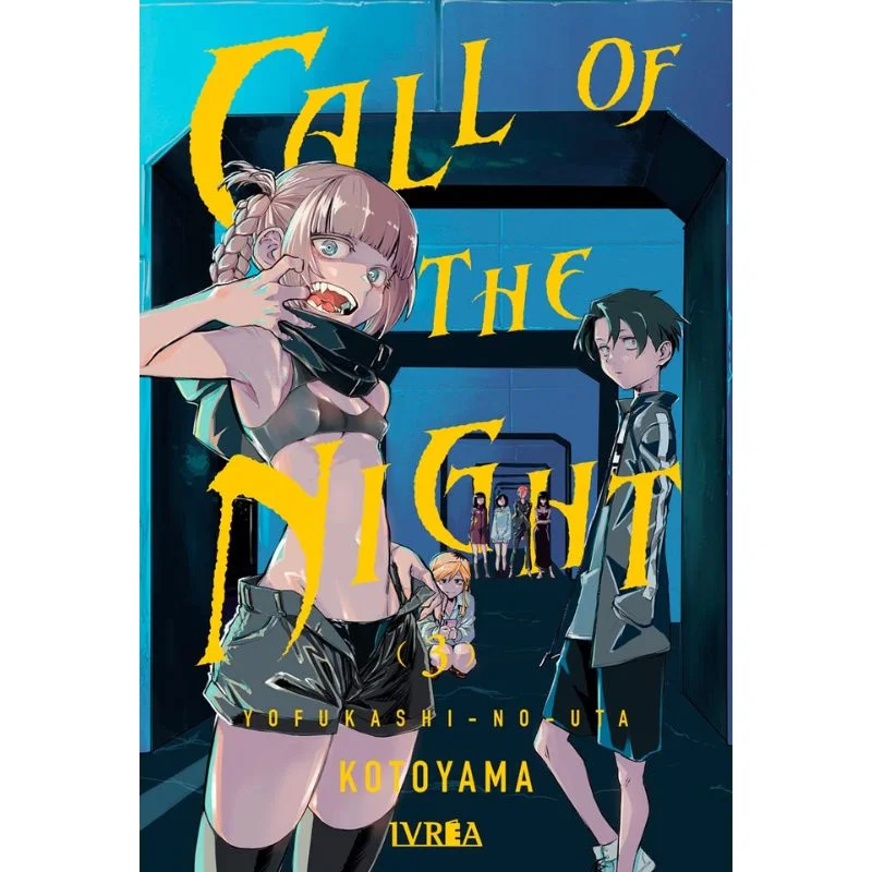 Portada Manga Call of the Night Tomo 3 Yofukashi no Uta