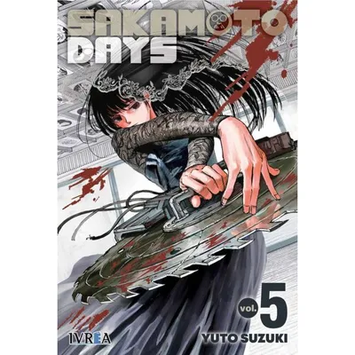 Portada Manga Sakamoto Days vol. 5 - Yuto Suzuki